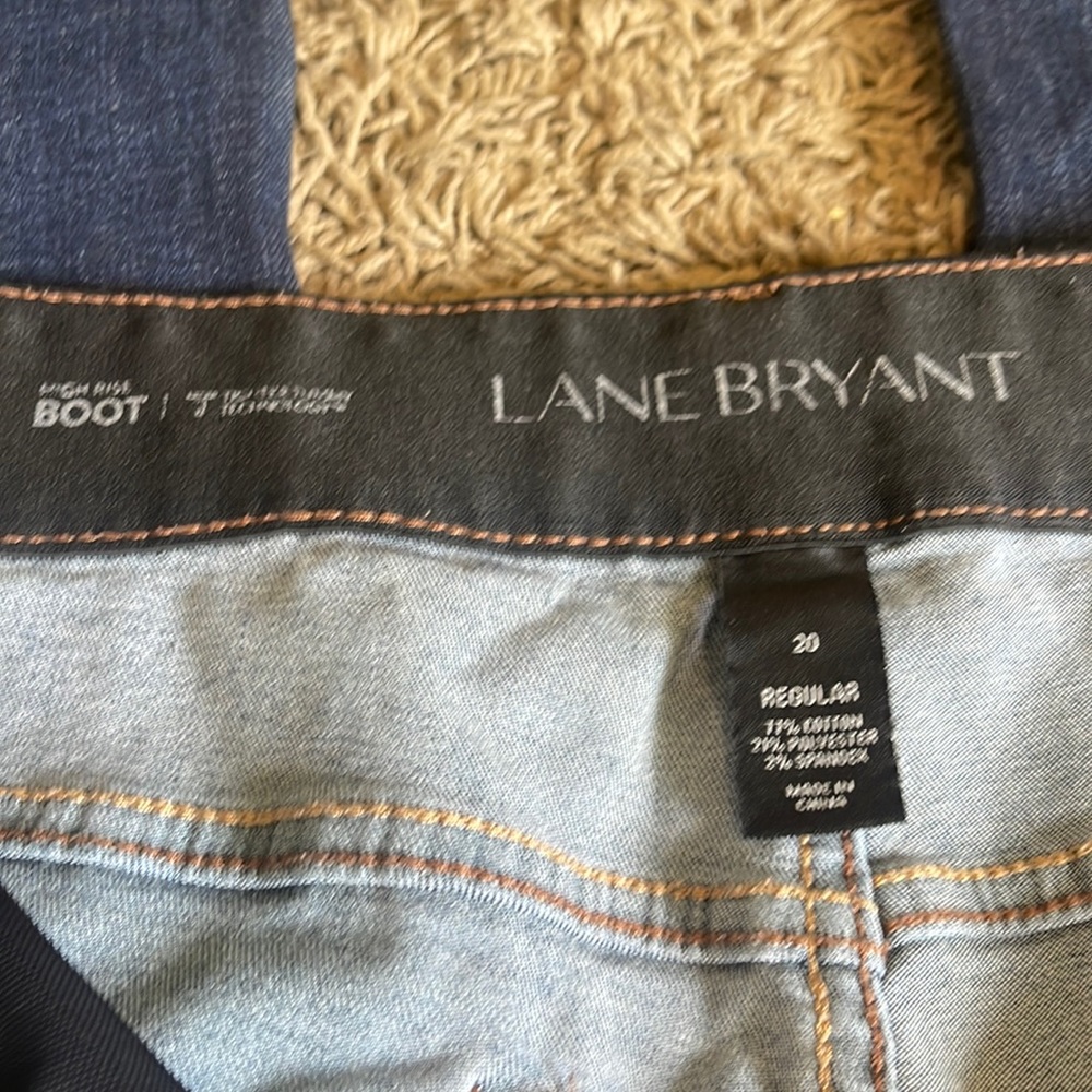 Lane Bryant High Rise Boot cut jeans